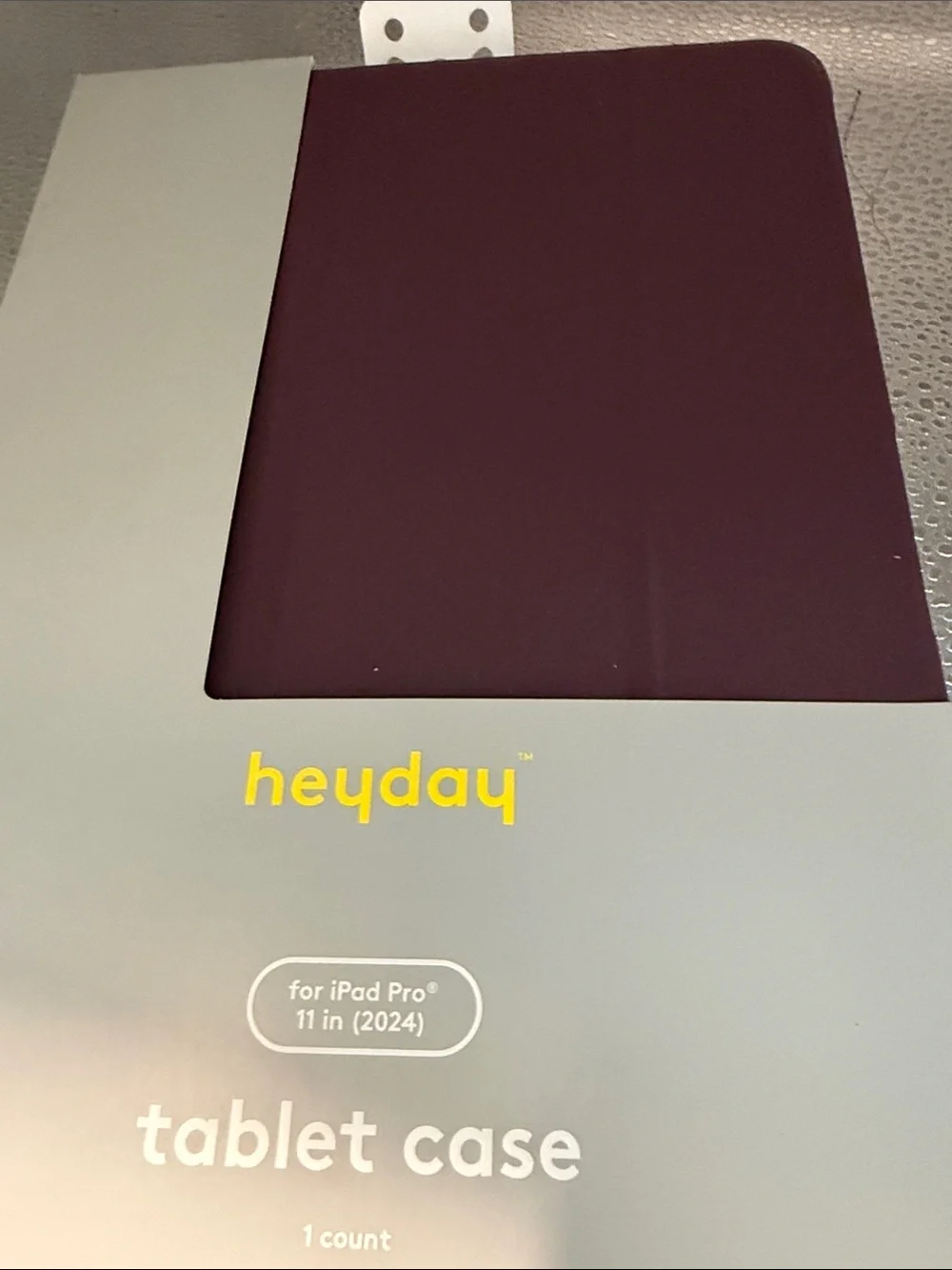 New heyday Plum Folio Tablet Case for iPad Pro 11-inch